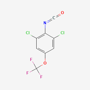 1,3-Dichloro-2-isocyanato-5-[(trifluoromethyl)oxy]benzene