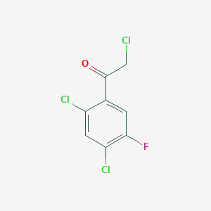 2-Chloro-1-(2,4-dichloro-5-fluorophenyl)ethan-1-one