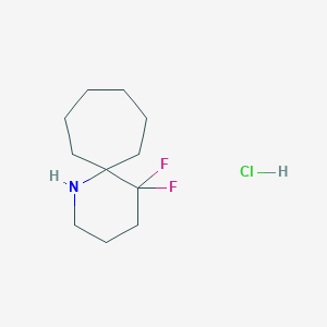 5,5-Difluoro-1-azaspiro[5.6]dodecane hydrochloride