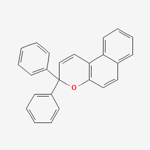 molecular formula C25H18O B1351415 3,3-二苯基-3H-苯并[f]色烯 CAS No. 4222-20-2