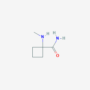 1-(Methylamino)cyclobutane-1-carboxamide