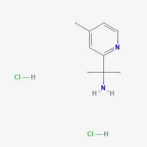 2-(4-Methylpyridin-2-yl)propan-2-amine dihydrochloride