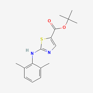 Tert-butyl 2-[(2,6-dimethylphenyl)amino]-1,3-thiazole-5-carboxylate