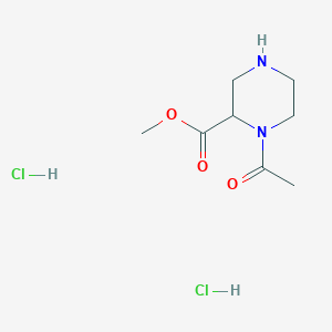 Methyl1-acetylpiperazine-2-carboxylatedihydrochloride