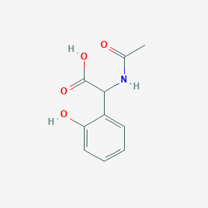 2-acetamido-2-(2-hydroxyphenyl)acetic Acid