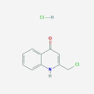 2-(Chloromethyl)-1,4-dihydroquinolin-4-one hydrochloride