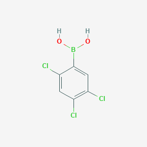 molecular formula C6H4BCl3O2 B1351441 2,4,5-三氯苯硼酸 CAS No. 220210-55-9
