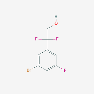 2-(3-Bromo-5-fluorophenyl)-2,2-difluoroethanol