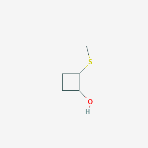 2-(methylsulfanyl)cyclobutan-1-ol, Mixture of diastereomers