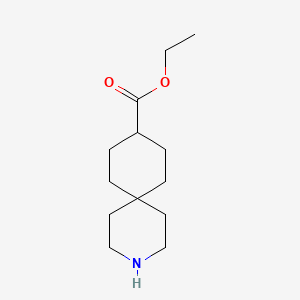 Ethyl 3-azaspiro[5.5]undecane-9-carboxylate