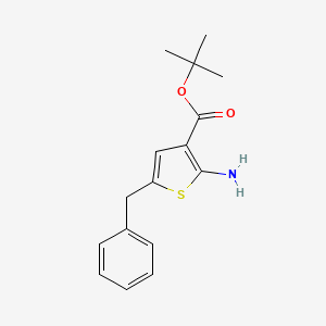 Tert-butyl 2-amino-5-benzylthiophene-3-carboxylate