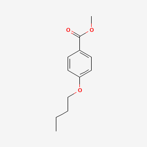 molecular formula C12H16O3 B1351455 4-丁氧基苯甲酸甲酯 CAS No. 4906-25-6