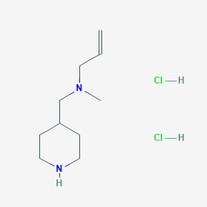 Methyl[(piperidin-4-yl)methyl](prop-2-en-1-yl)amine dihydrochloride