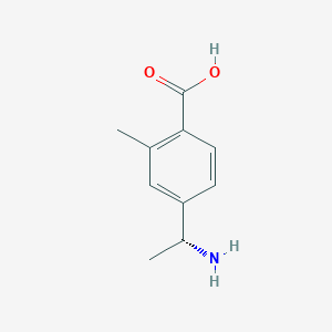 (R)-4-(1-Aminoethyl)-2-methylbenzoic acid