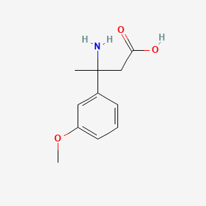 3-Amino-3-(3-methoxyphenyl)butanoic acid