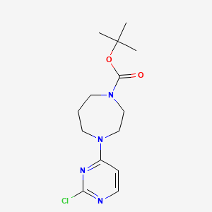 Tert-butyl 4-(2-chloropyrimidin-4-yl)-1,4-diazepane-1-carboxylate