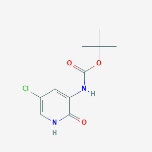 tert-butyl N-(5-chloro-2-hydroxypyridin-3-yl)carbamate