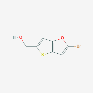 {2-Bromothieno[3,2-b]furan-5-yl}methanol