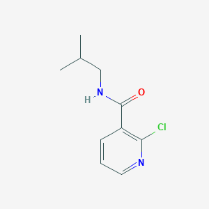 molecular formula C10H13ClN2O B1351478 2-Chloro-N-isobutylnicotinamide CAS No. 59664-43-6