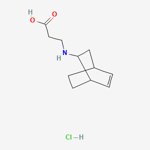 3-({Bicyclo[2.2.2]oct-5-en-2-yl}amino)propanoicacidhydrochloride