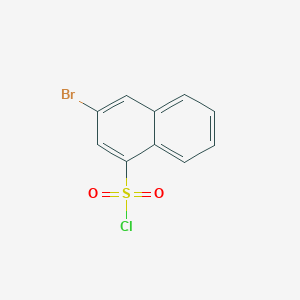 3-Bromonaphthalene-1-sulfonylchloride