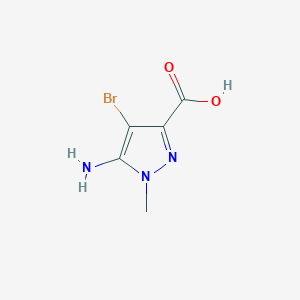 5-Amino-4-bromo-1-methyl-1H-pyrazole-3-carboxylic acid