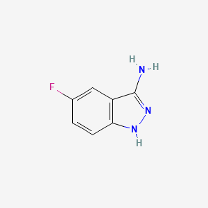 molecular formula C7H6FN3 B1351503 5-氟-1H-吲唑-3-胺 CAS No. 61272-72-8