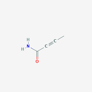 molecular formula C4H5NO B13515083 But-2-ynamide 