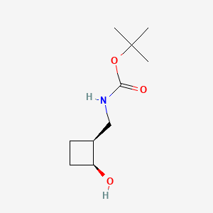 tert-Butyl (((1S,2S)-2-hydroxycyclobutyl)methyl)carbamate