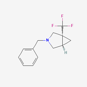 rac-(1R,5R)-3-benzyl-1-(trifluoromethyl)-3-azabicyclo[3.1.0]hexane