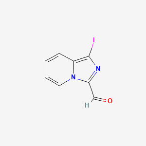 1-Iodoimidazo[1,5-a]pyridine-3-carbaldehyde