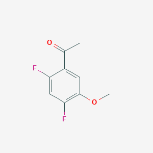 1-(2,4-Difluoro-5-methoxyphenyl)ethan-1-one