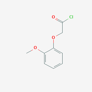 molecular formula C9H9ClO3 B1351533 (2-甲氧基-苯氧基)-乙酰氯 CAS No. 40926-73-6