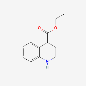 Ethyl 8-methyl-1,2,3,4-tetrahydroquinoline-4-carboxylate