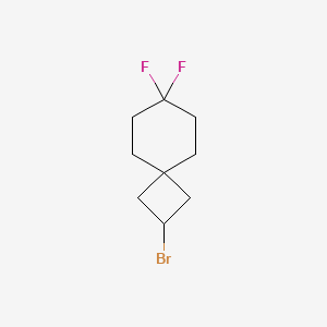 2-Bromo-7,7-difluorospiro[3.5]nonane