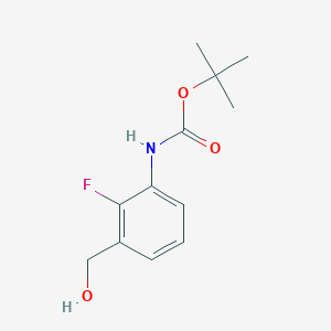 tert-butylN-[2-fluoro-3-(hydroxymethyl)phenyl]carbamate