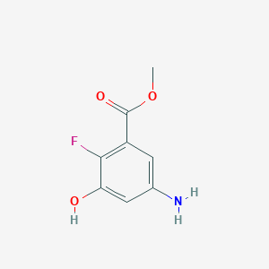 Methyl 5-amino-2-fluoro-3-hydroxybenzoate