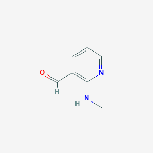 molecular formula C7H8N2O B1351551 2-(Methylamino)nicotinaldehyde CAS No. 32399-08-9