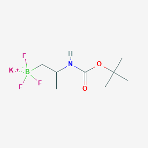 Potassium (2-((tert-butoxycarbonyl)amino)propyl)trifluoroborate