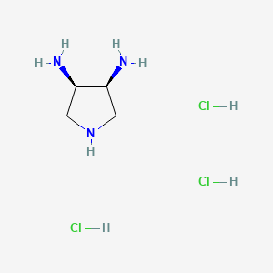 (3R,4S)-pyrrolidine-3,4-diaminetrihydrochloride,cis