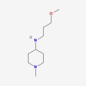 molecular formula C10H22N2O B1351564 N-(3-methoxypropyl)-1-methylpiperidin-4-amine CAS No. 626214-36-6