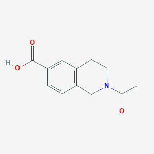 2-Acetyl-1,2,3,4-tetrahydroisoquinoline-6-carboxylic acid