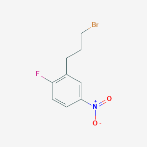 1-(3-Bromopropyl)-2-fluoro-5-nitrobenzene