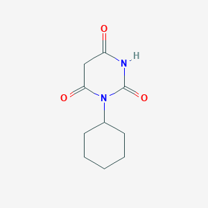 molecular formula C10H14N2O3 B1351576 1-cyclohexylpyrimidine-2,4,6(1H,3H,5H)-trione CAS No. 1015-65-2