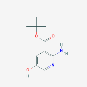 tert-Butyl 2-amino-5-hydroxynicotinate