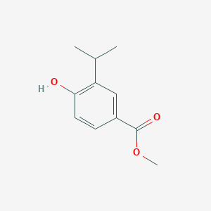 molecular formula C11H14O3 B13515817 Methyl 4-hydroxy-3-(propan-2-yl)benzoate 