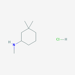 N,3,3-trimethylcyclohexan-1-amine hydrochloride