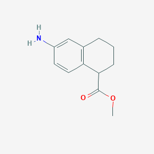 Methyl 6-amino-1,2,3,4-tetrahydronaphthalene-1-carboxylate