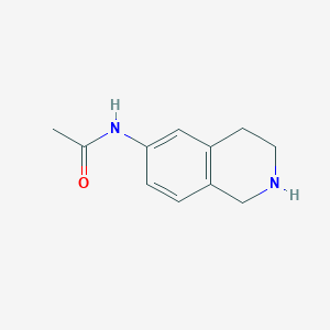 N-(1,2,3,4-tetrahydro-6-isoquinolinyl)acetamide