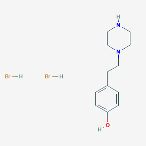 4-[2-(Piperazin-1-yl)ethyl]phenoldihydrobromide